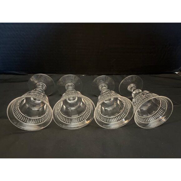 Waterford Collection by Duncan Miller Footed Liquior Cocktail Glasses Set of 4 - Picture 7 of 9